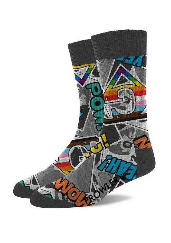 Prowler Comic Book Socks
