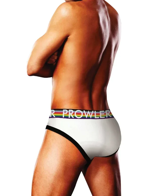 Prowler Oversized Paw Brief – White/Multi LG