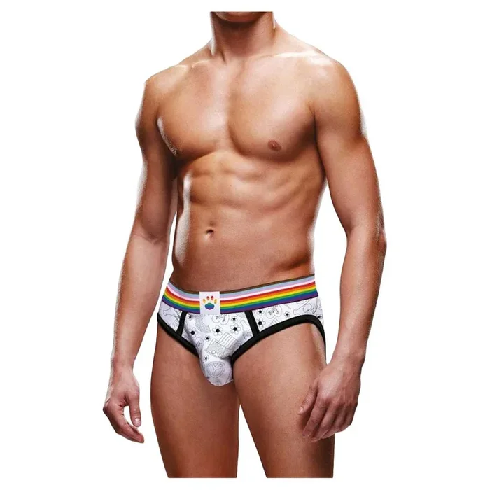 Prowler RED Pride Love and Peace 3 Rainbow Men’s Brief