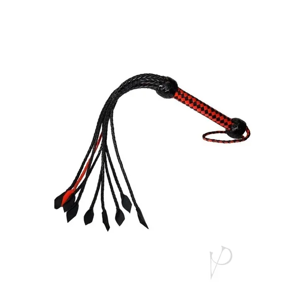 Prowler Red Short Handle Flogger Red/blk