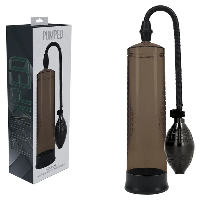 PUMPED Basic Pump 1 – Black – Black Penis Pump