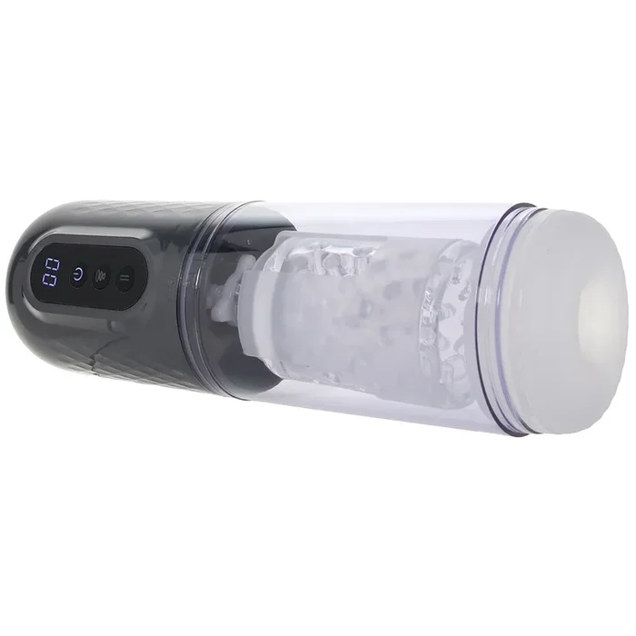 Pumped Vortex Auto Stroker in Gunmetal