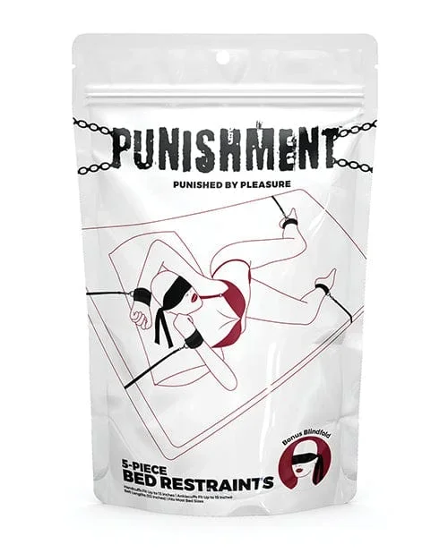 Punishment 5 Piece Bed Restraints