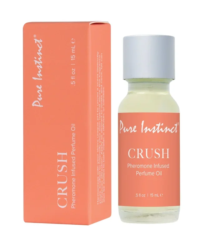Pure Instinct Pheromone Perfume Oil Crush – 15 ml Dropper Glass