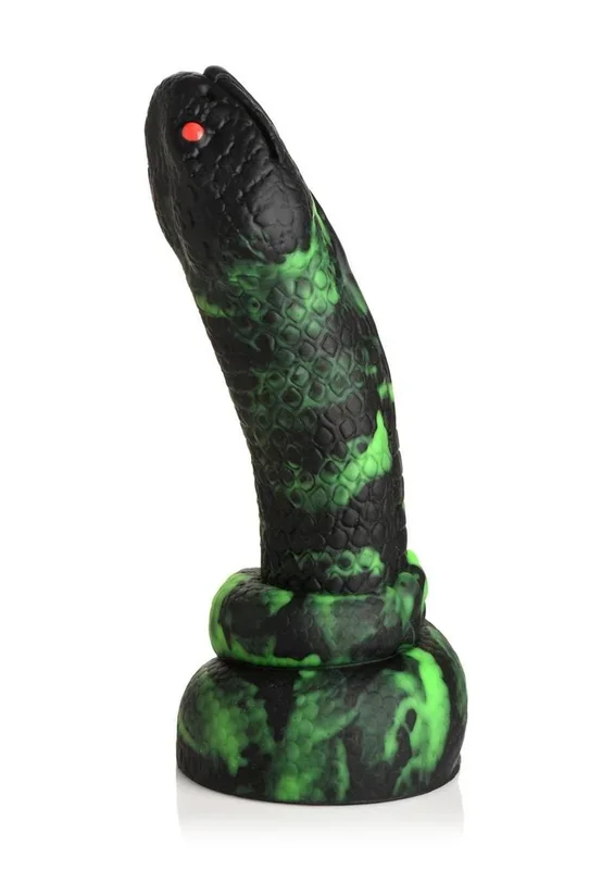 Python Silicone Dildo Serpent Design