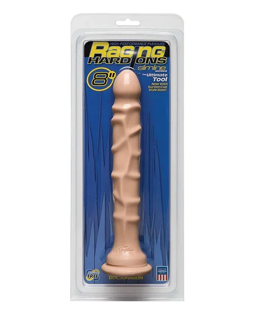 Raging Hard Ons Slimline 8″ Dong w/Suction Cup