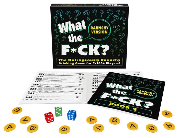Raunchy Adult Drinking Dice Game with Dirty Question Challenges