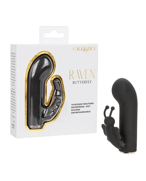 Raven Butterfly G-Spot Vibrator – Black
