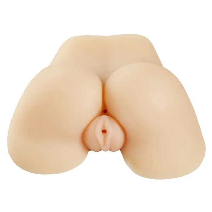 Realistic Body Mold Stroker – Pleasure Pussy and Ass Wide-Spread Legs – Light