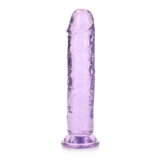 REALROCK 18 cm Straight Dildo – Purple – Purple 18 cm (7”) Dong