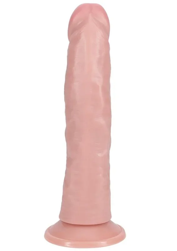 RealRock Vibrating and Rotating Cock Regular Curved 8in