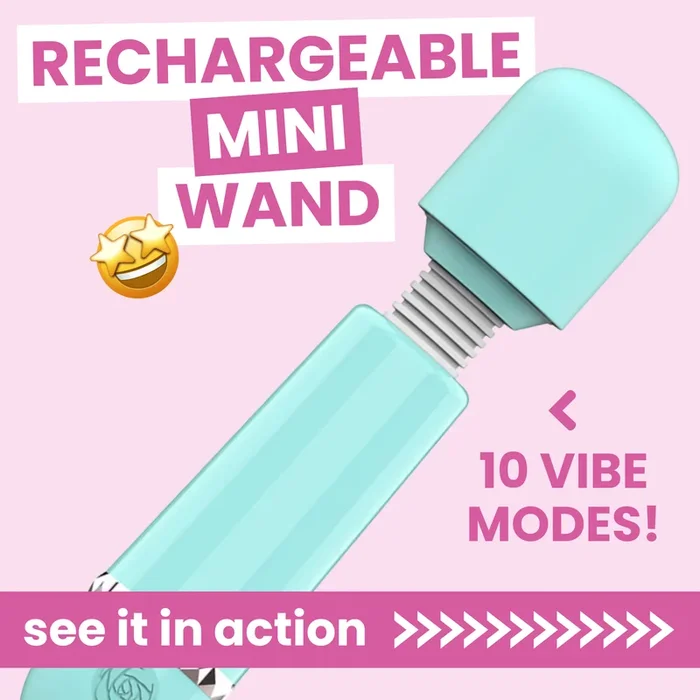 Rechargeable Handheld Mini Wand Massager