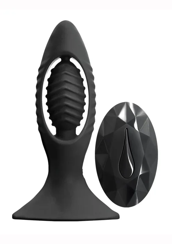 Renegade V2 Silicone Rechargeable Anal Plug with Remote Control