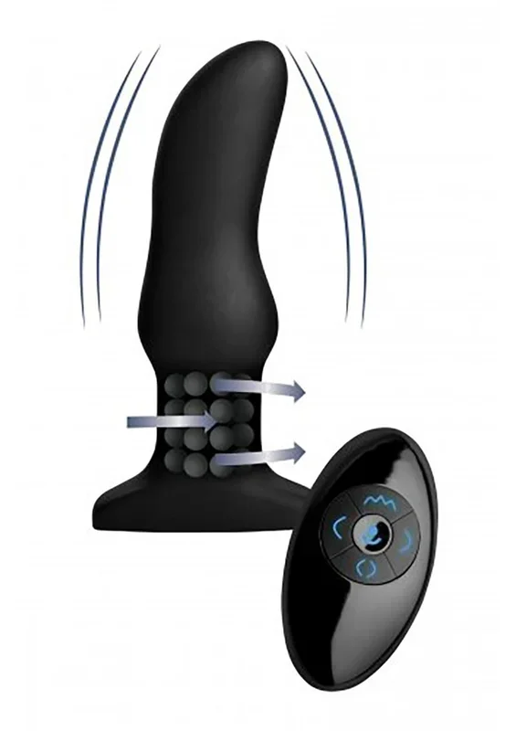 Rimmers Model M Curved Rimming Plug with Remote