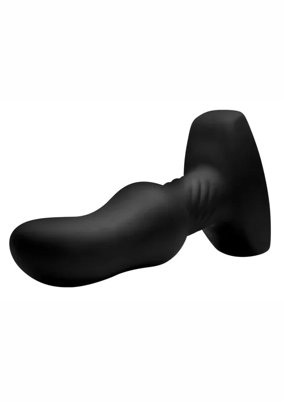 Rimmers Slim M Rechargeable Silicone Curved Rimming Plug with Remote Control