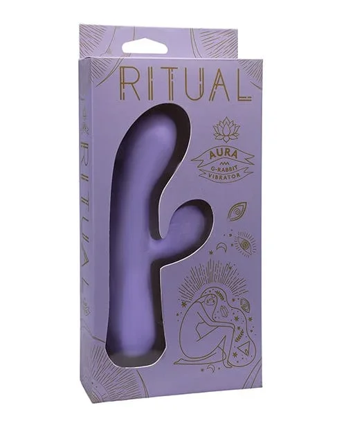 Ritual Aura Rechargeable Silicone Rabbit Vibe – Lilac