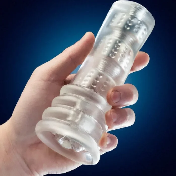 Rize Luz Self Lubricating Glow in the Dark Reversible Stroker