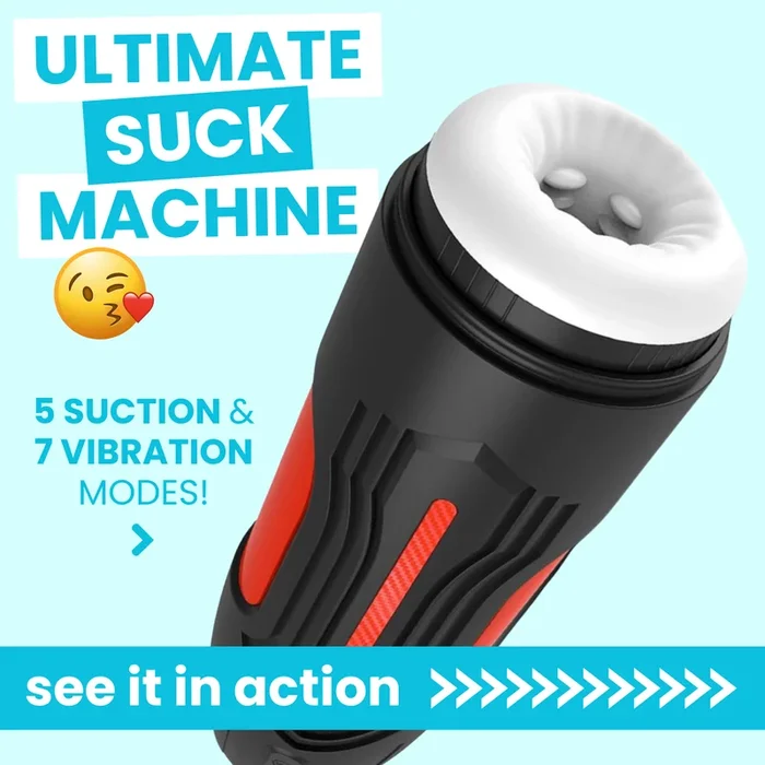 Robo Blow – Sucking and Vibrating Male Masturbator