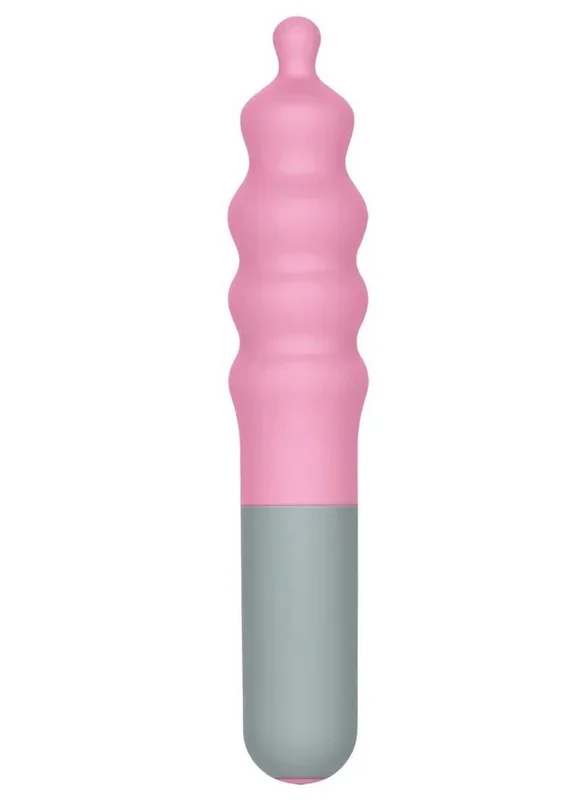 Rock Candy Sweet Stash Bubble Gusher Rechargeable Silicone Vibrator