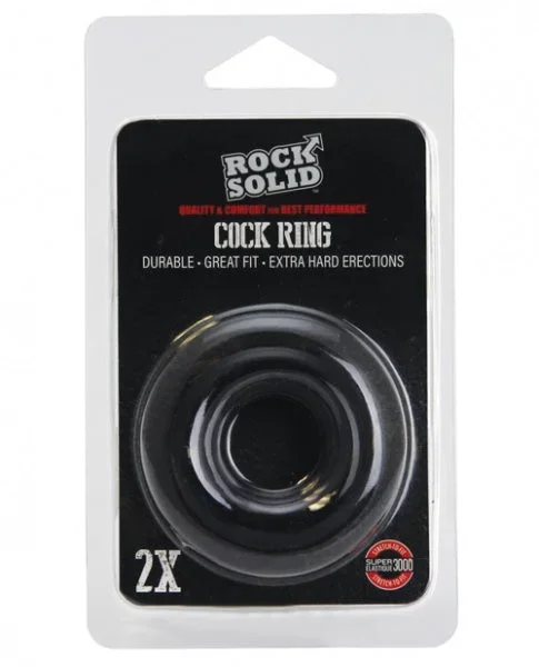 Rock Solid 2″ Black Donut Ring