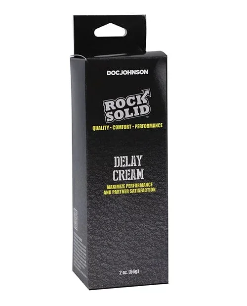 Rock Solid Delay Cream – 2 Oz