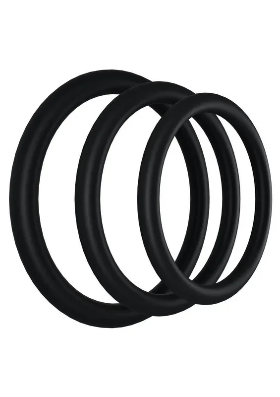 Rock Solid Tri Pack Rubber Gasket Cock Ring
