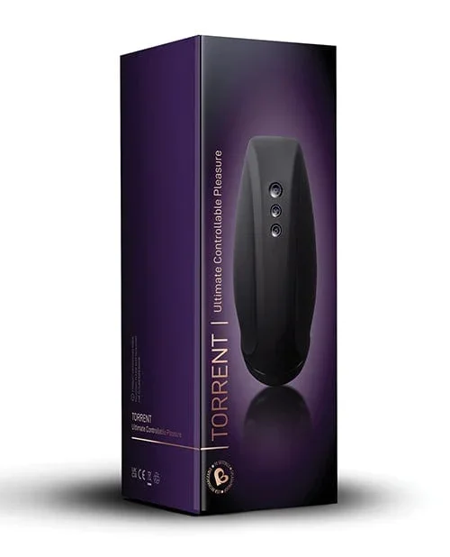 Rocks Off Torrent Rechargeable Stroker – Black