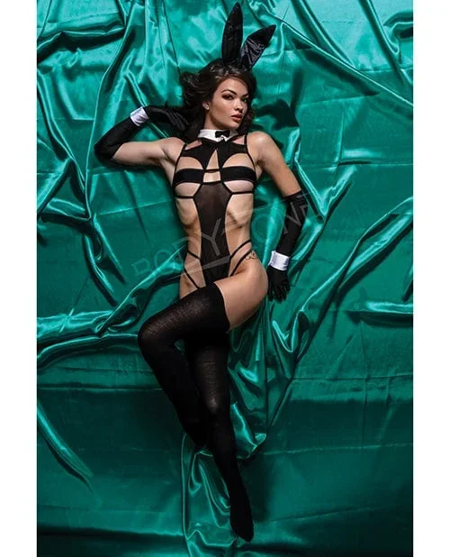 Role Play Bz Bunny 6 Piece Set Black