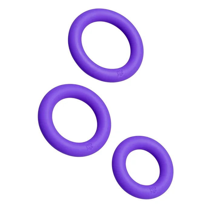 ROMP Remix Trio Cock Rings Purple