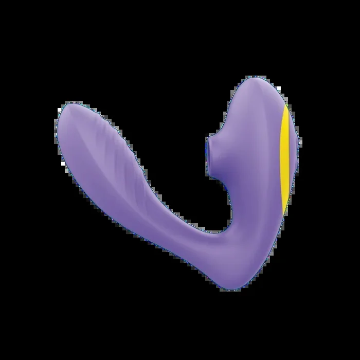 ROMP Reverb Rabbit Clitoral Vibrator Double Trouble Purple