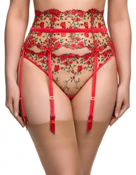Rosewyn Suspender – Flame –