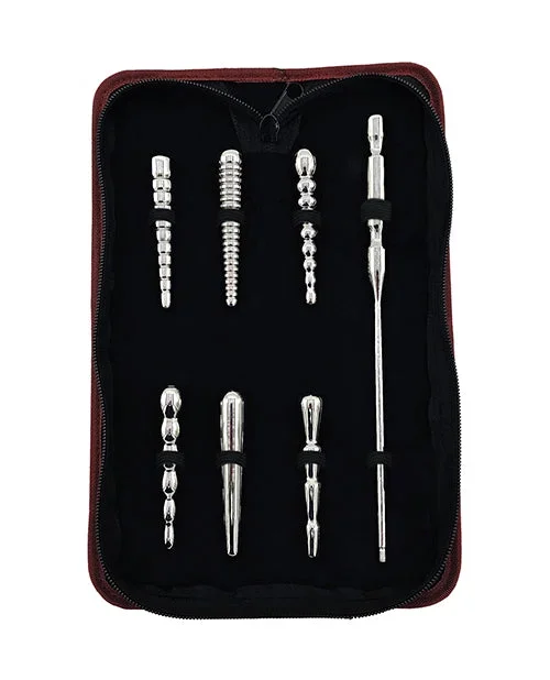 Rouge Stainless Steel Penis Plug Set of 6 – Silver