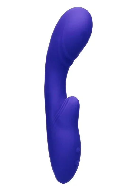 Rumbler Rumble G Rechargeable Silicone Dual Vibrator – Purple