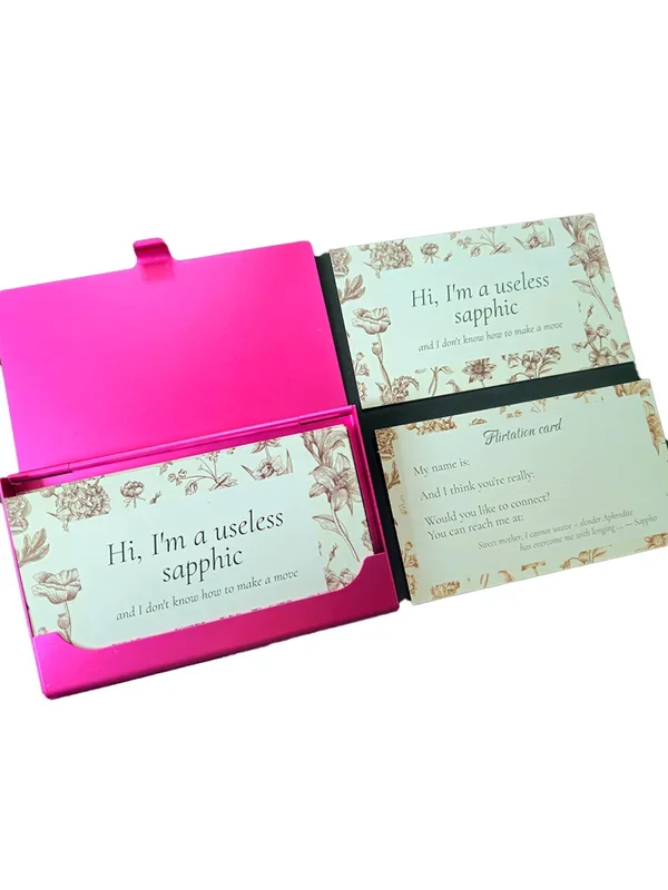 Sapphic Flirtation Cards