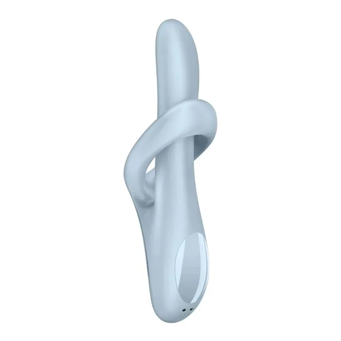 Satisfyer Heat Flex 4 Rotating Head Warming Rabbit Vibrator Blue