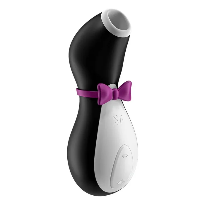 Satisfyer Penguin Air Pulse Stimulator Black White