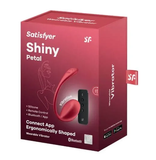 Satisfyer Shiny Petal Red Wearable Vibrator