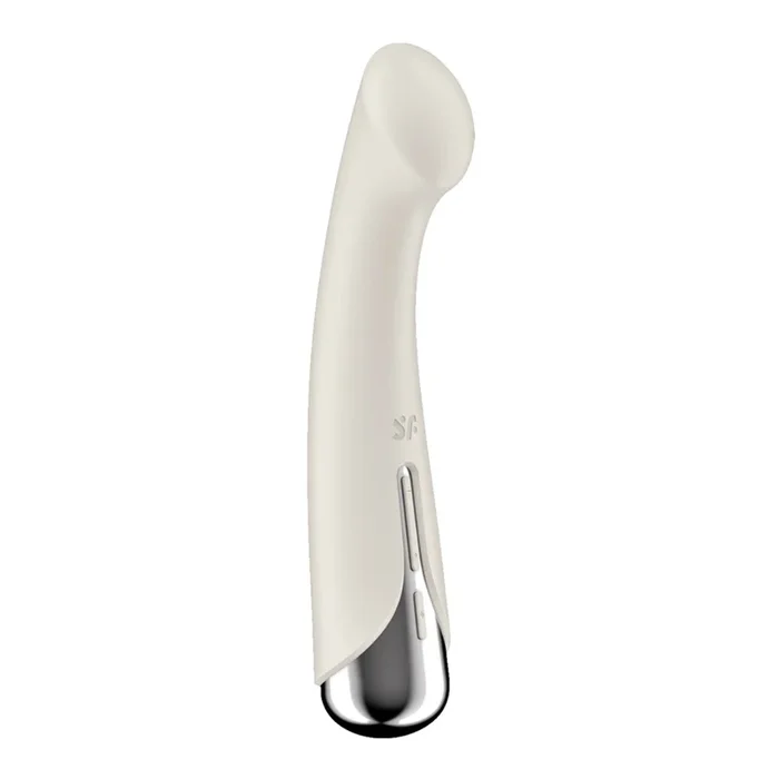 Satisfyer Spinning G-Spot 1 Rotating Shaft G-Spot Vibrator Beige