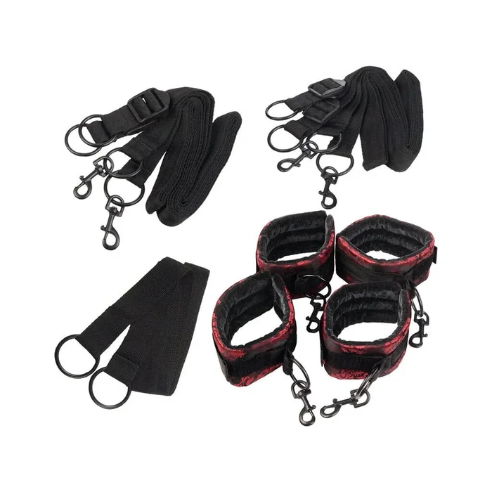 Scandal Bed Restraints – Red
