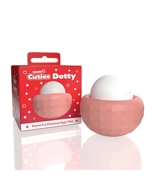 Screaming O Cuties Dotty Rechargeable Silicone Egg Vibrator – Dusty Rose