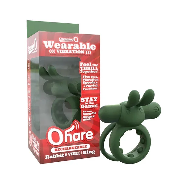 Screaming O Rechargeable O Yeah Silicone – Green