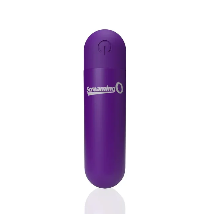 Screaming O Soft Touch Bullet Vibrator Purple Compact Size Waterproof