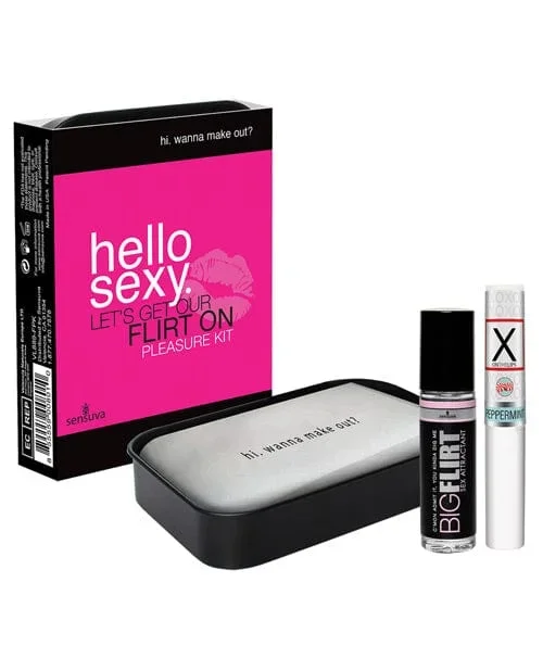 Sensuva Hello Sexy Let’s Get Our Flirt On Pleasure Kit