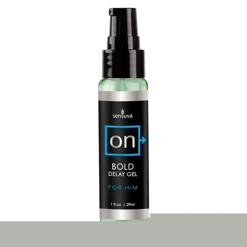 Sensuva On Bold Delay Gel for Him – Desensitizing Intimacy Gel