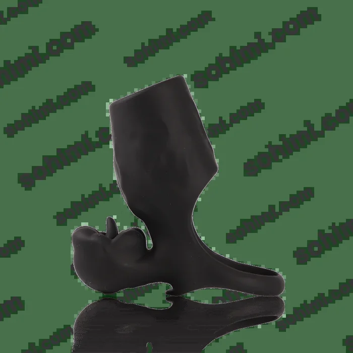 SERAPH| Upgrade Vibration Cock Ring with Penis Sleeve Couple Sex Toy