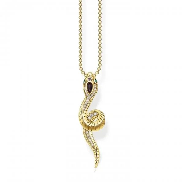 Serpents Kiss Necklace – Gold