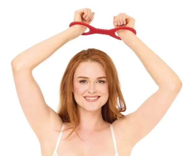 Sex & Mischief Amor Silicone Cuffs Small Red