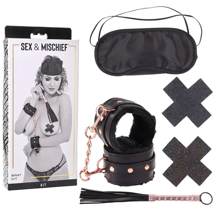 Sex & Mischief Brat Kit – 5 Piece Beginner Bondage Kit