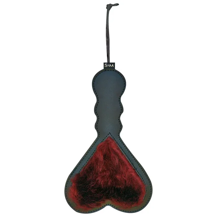 Sex & Mischief Enchanted Heart Paddle – Red/Black Paddle