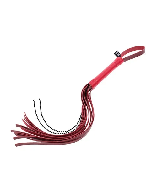 Sex & Mischief Ex’s & Oh’s Crystal Flogger – Red